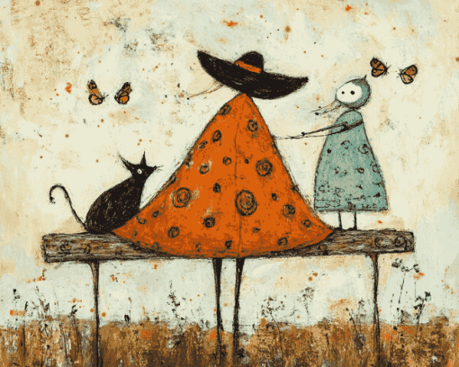 Sam Toft Vintage Style Diamond Painting