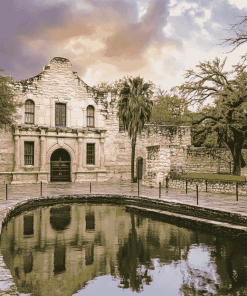 San Antonio Historical Monuments Diamond Painting