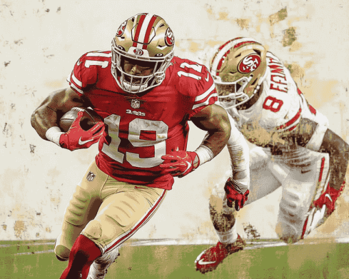 San Francisco 49ers Football Diamond Painting