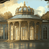 Sanssouci Palace Parks Diamond Painting