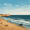 Santa Cruz Seascape Diamond Painting