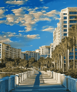 Sarasota Cityscape Diamond Painting