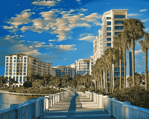 Sarasota Cityscape Diamond Painting