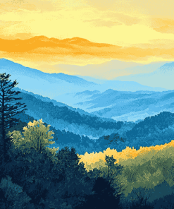 Scenic Appalachian Hills Diamond Painting