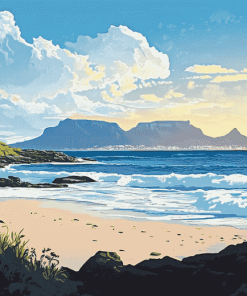 Seascape Beaches Collection Diamond Painting