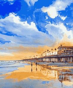 Seascapes of Oceanside Diamond Painting