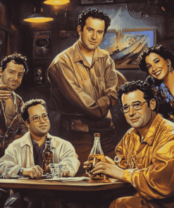 Seinfeld Series Masterpiece Diamond Painting