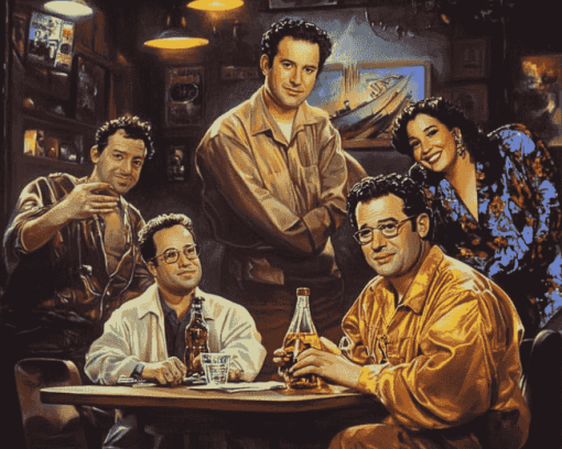 Seinfeld Series Masterpiece Diamond Painting