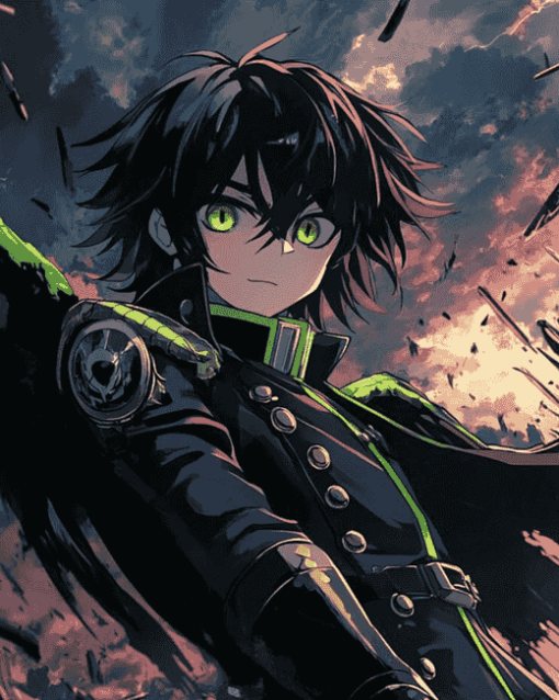 Seraph Of The End Anime Diamond Painting