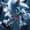 Silver The Hedgehog Anime Diamond Painting