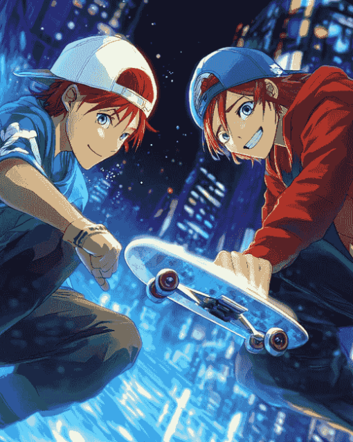 Sk8 The Infinity Anime Diamond Painting