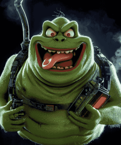 Slimer Ghostbusters Animation Diamond Painting