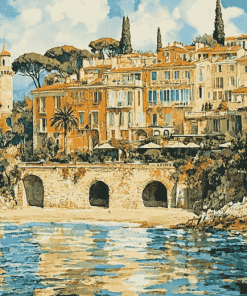 South Of France Bridges Diamond Painting