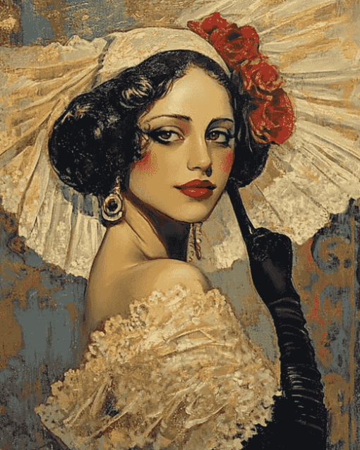 Spanish Woman Diamond Painting