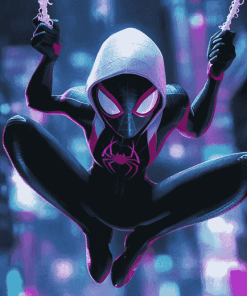 Spider Gwen Marvel Animation Diamond Painting