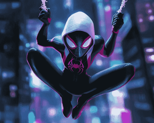 Spider Gwen Marvel Animation Diamond Painting