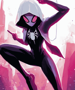 Spider Gwen Marvel Diamond Painting