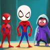 Spidery Friends Superhero Diamond Painting