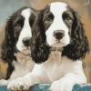 Springer Spaniels Dogs Diamond Painting