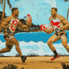 St George Illawarra Footballers Diamond Painting