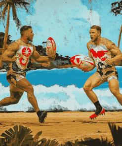 St George Illawarra Footballers Diamond Painting