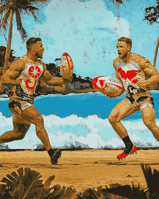 St George Illawarra Footballers Diamond Painting