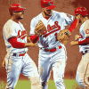 St Louis Cardinals Baseball Players Diamond Painting