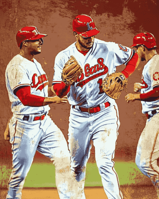 St Louis Cardinals Baseball Players Diamond Painting