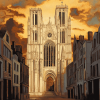 St Michael And St Gudula Cathedral Diamond Painting