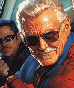 Stan Lee Marvel Legend Diamond Painting