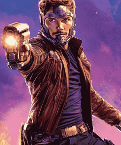 Star Lord Marvel Diamond Painting