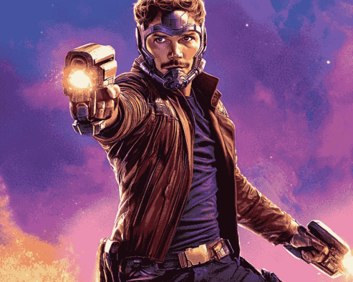 Star Lord Marvel Diamond Painting