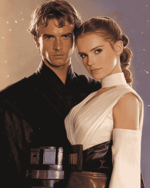 Star Wars Padmé and Anakin Diamond Painting