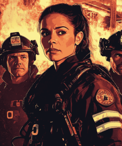 Station 19 Heroic Series Diamond Painting