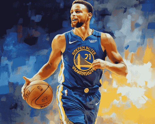 Steph Curry Basketball Legend Diamond Painting