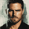Stephen Amell Celebrity Diamond Painting