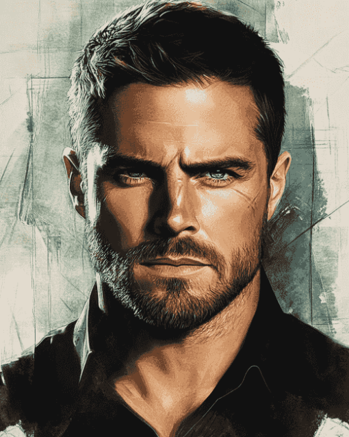 Stephen Amell Celebrity Diamond Painting