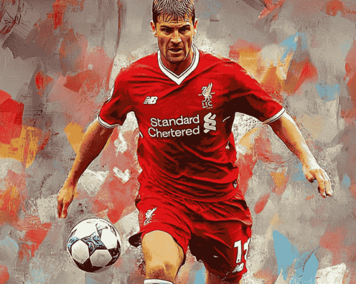 Steven Gerrard Football Legend Diamond Painting