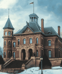 Stillwater Courthouse Castle Diamond Painting