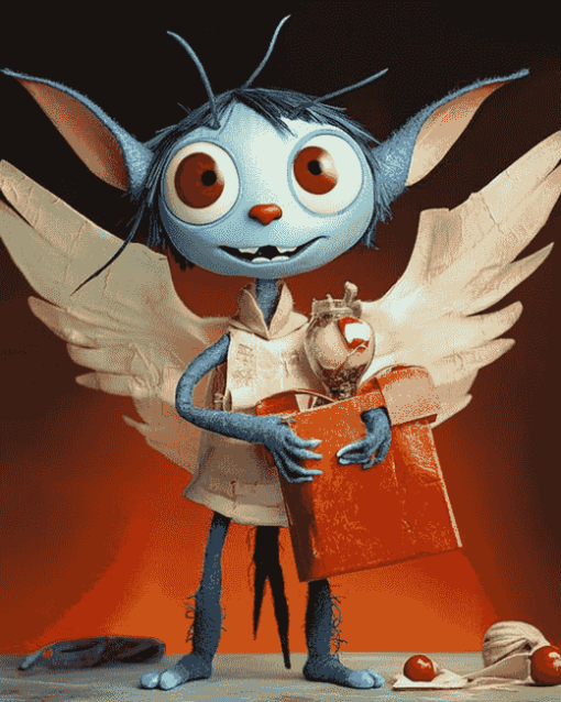 Stitch and Angel Cartoon Diamond Painting