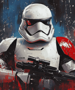 Storm Trooper Galaxy Diamond Painting