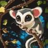 Sugar Glider Cartoon Diamond Painting