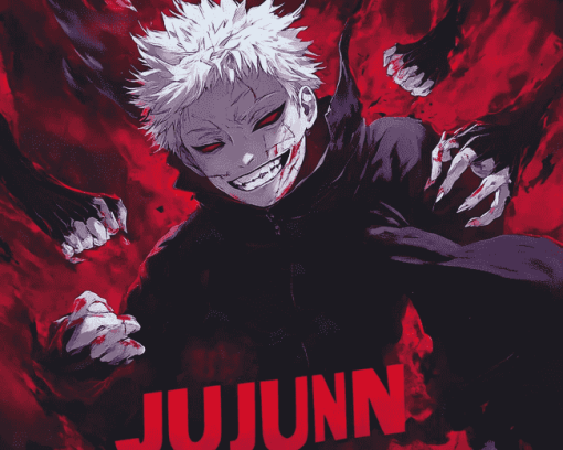 Sukuna Jujutsu Kaisen Anime Diamond Painting