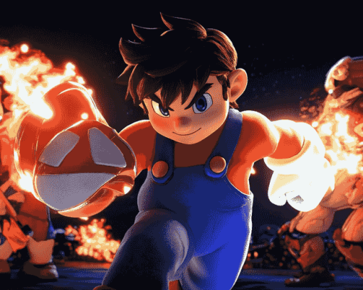 Super Smash Bros Animation Diamond Painting