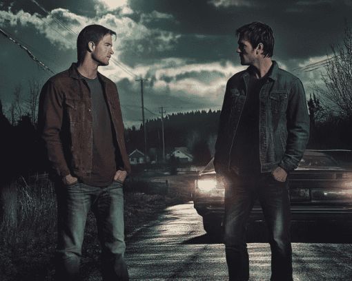 Supernatural TV Show Diamond Painting