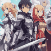 Sword Art Online Anime Diamond Painting