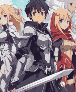 Sword Art Online Anime Diamond Painting