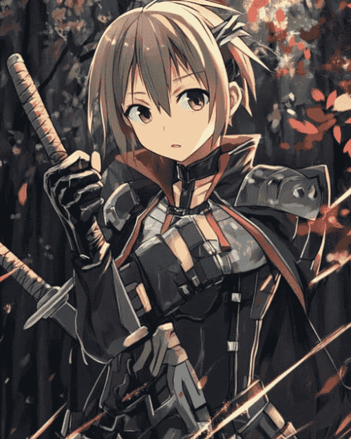 Sword Art Online Anime Diamond Painting