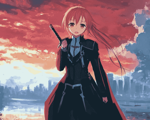 Sword Art Online Anime Diamond Painting