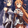 Sword Art Online Girls Anime Diamond Painting